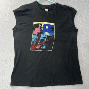 Vintage Screen Stars Carlos Santana Havana Moon t shirt Sleeveless muscle XL